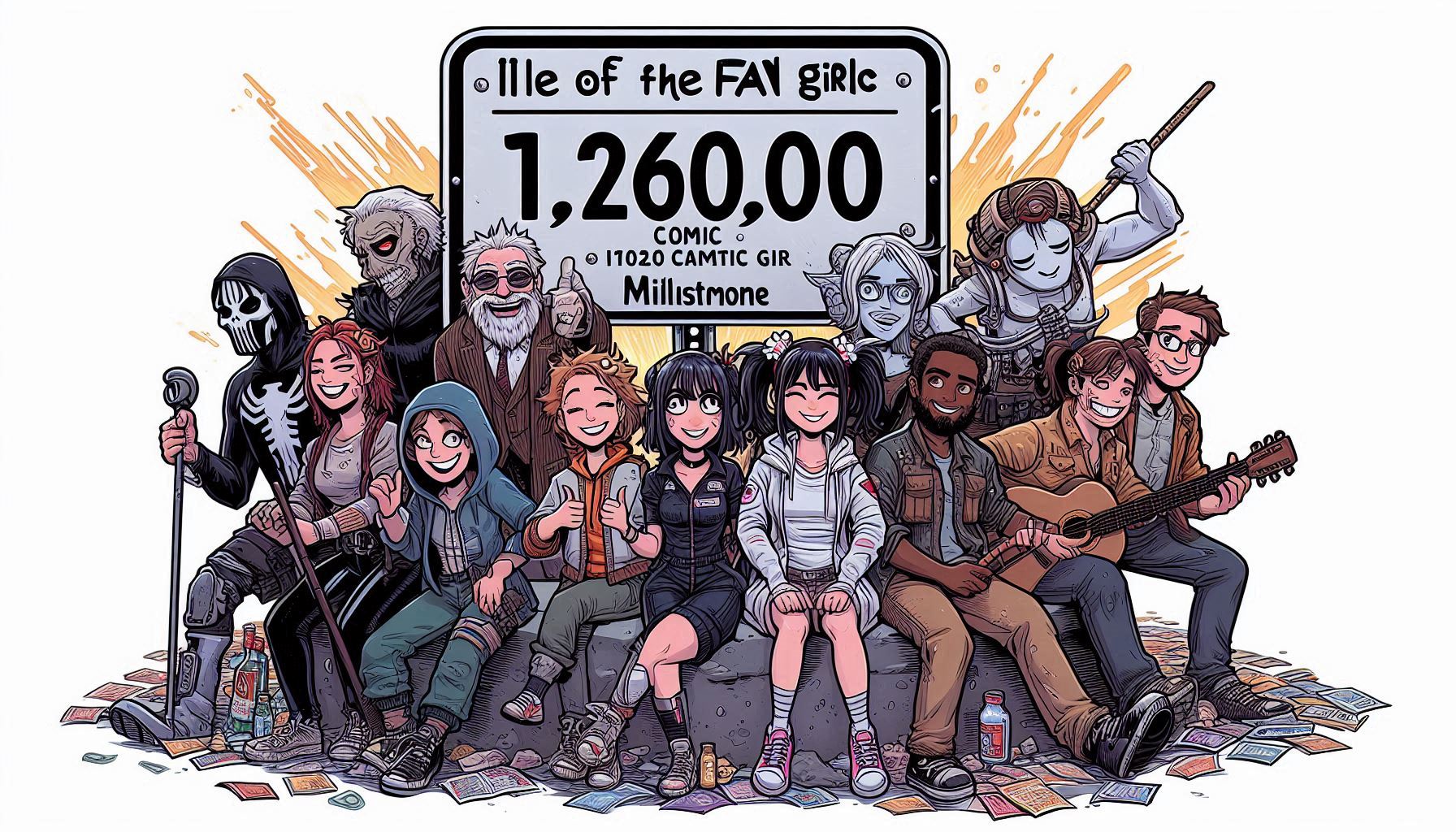 迷妹漫畫團隊里程碑